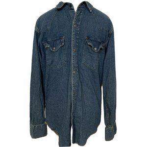 Levi's Men's Denim Long Sleeve Button Front Shirt